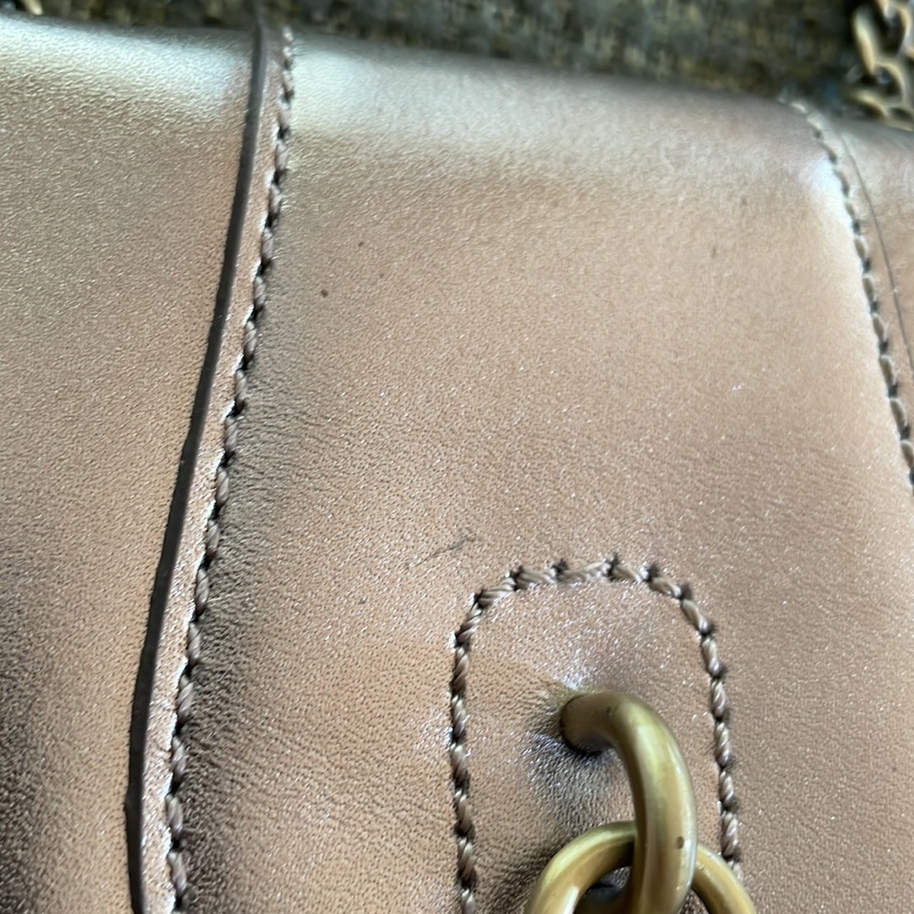 Banana Republic leather metallic cross body purse - Picture 5 of 11